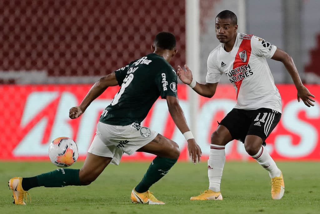 Con goles de Rony, Luiz Adriano y Matías Viñas, Palmeiras golea 0-3 a River y saborean la final de la Copa Libertadores.