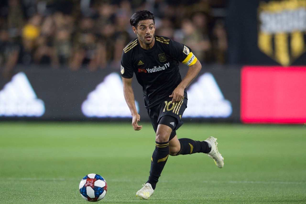 Carlos Vela saltó al terreno de juego como capitán de Los Angeles FC en busca de otra victoria.