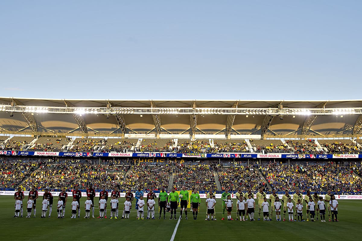 Una auténtica fiesta mexicana se vivió en el Dignity Health Sports Park de Carson, California.