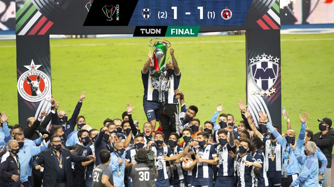 Rayados de Monterrey es campeón de la Copa MX 2019-20