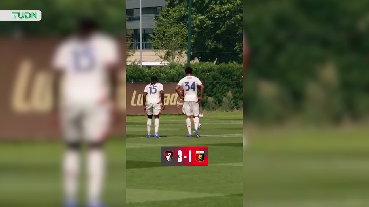 Bournemouth humilló 10-1 al Genoa de Johan Vásquez en juego de preparación