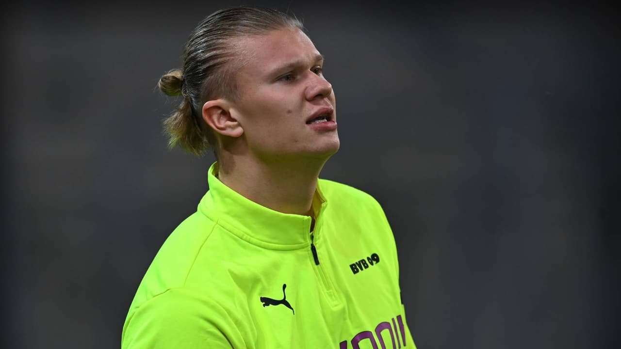 Haaland ya entrena con el Dortmund y puede jugar Europa League