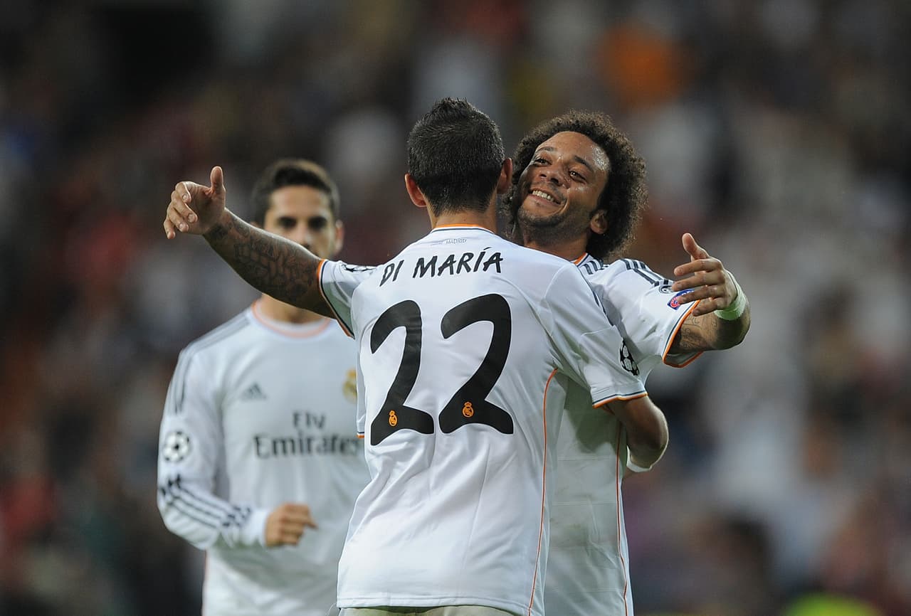 Cerramos su estancia en el Madrid con Marcelo, el lateral y el ofensivo hicieron buena química vistiendo la playera del Madrid.