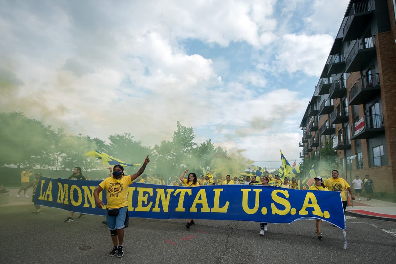 during the game America (MEX) vs Boca Juniors (ARG), corresponding to the Torneo Colossus Cup 2019, at Red Bull Arena, Harrison, Nueva Jersey, on July 03, 2019. 
<br>
<br> durante el partido América (MEX) vs Boca Juniors (ARG), Correspondiente al Torneo Colossus Cup 2019, en el Red Bull Arena, Harrison, Nueva Jersey, el 03 de Julio de 2019.
