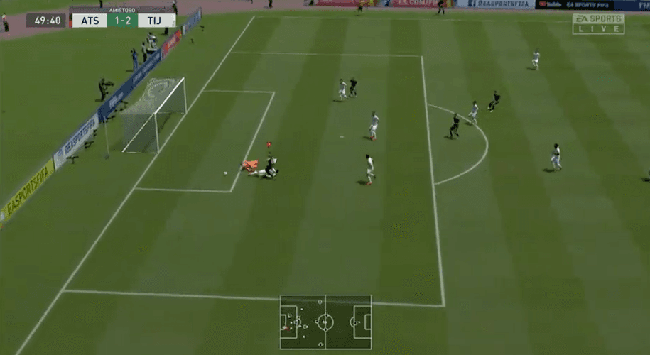 Torres, del Atlas, se enfrentó a González Pírez, de los Xolos, en un buen encuentro de la eLiga MX y empataron 2-2.