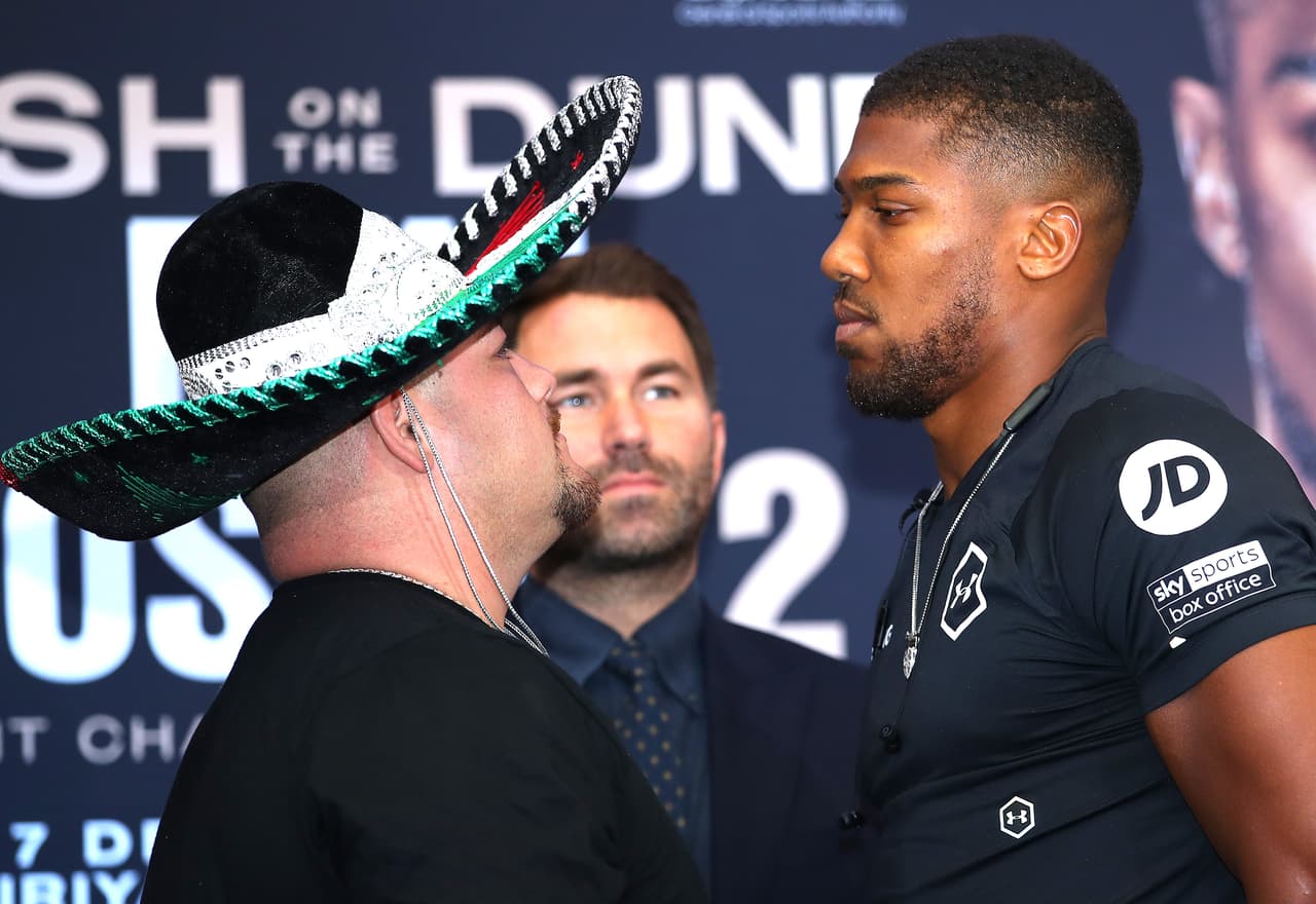 Andy Ruiz y Anthony Joshua enfocados en su cita del sábado
