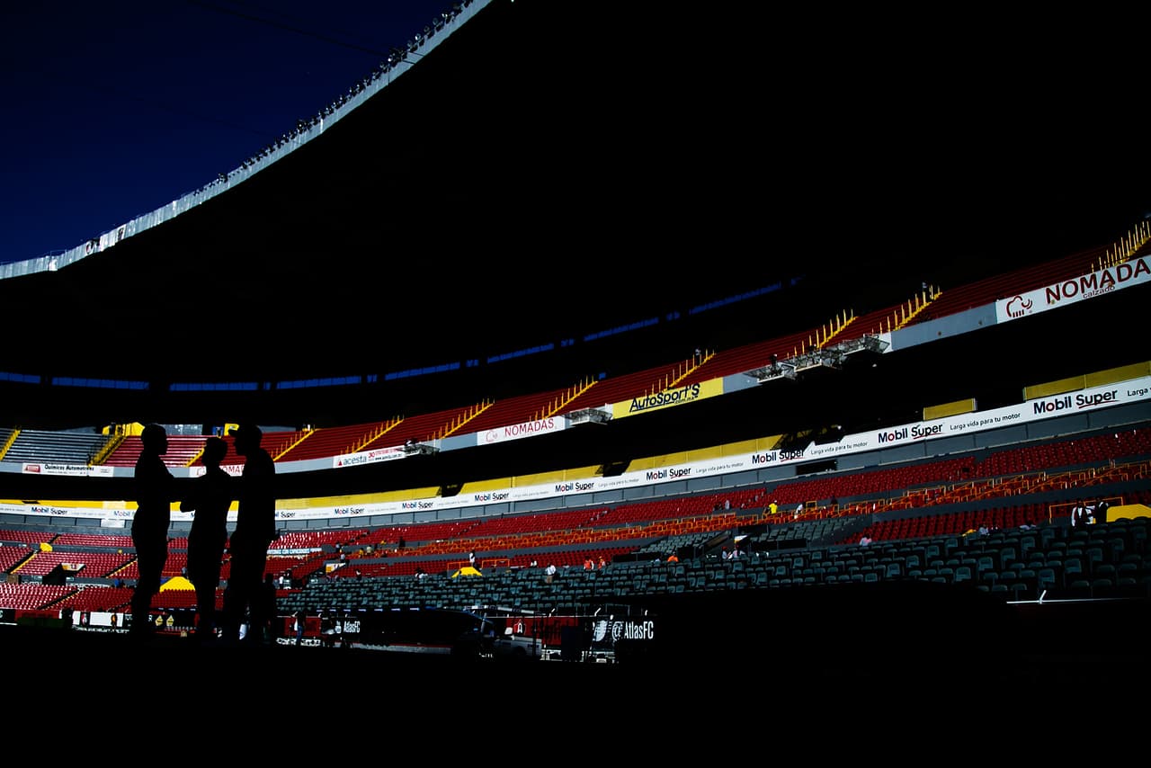 El Estadio Jalisco no tuvo una de sus mejores entradas.