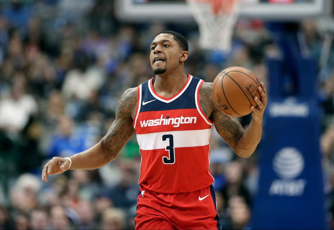 El escolta Bradley Beal de los Washington Wizards.