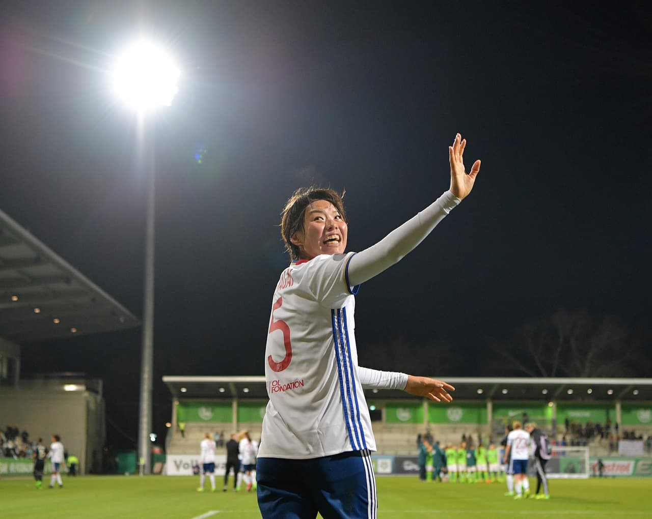 La capitana de la selección, Saki Kumagai, de Japón es valuarte del mediocampo del Lyon. Su participación en la Champions ha sido de gran importancia para su equipo con 3 goles y una asistencia.