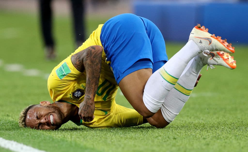 En el partido ante Serbia por el Grupo E el pasado 27 de junio de 2018 en Spartak Stadium en Moscú.