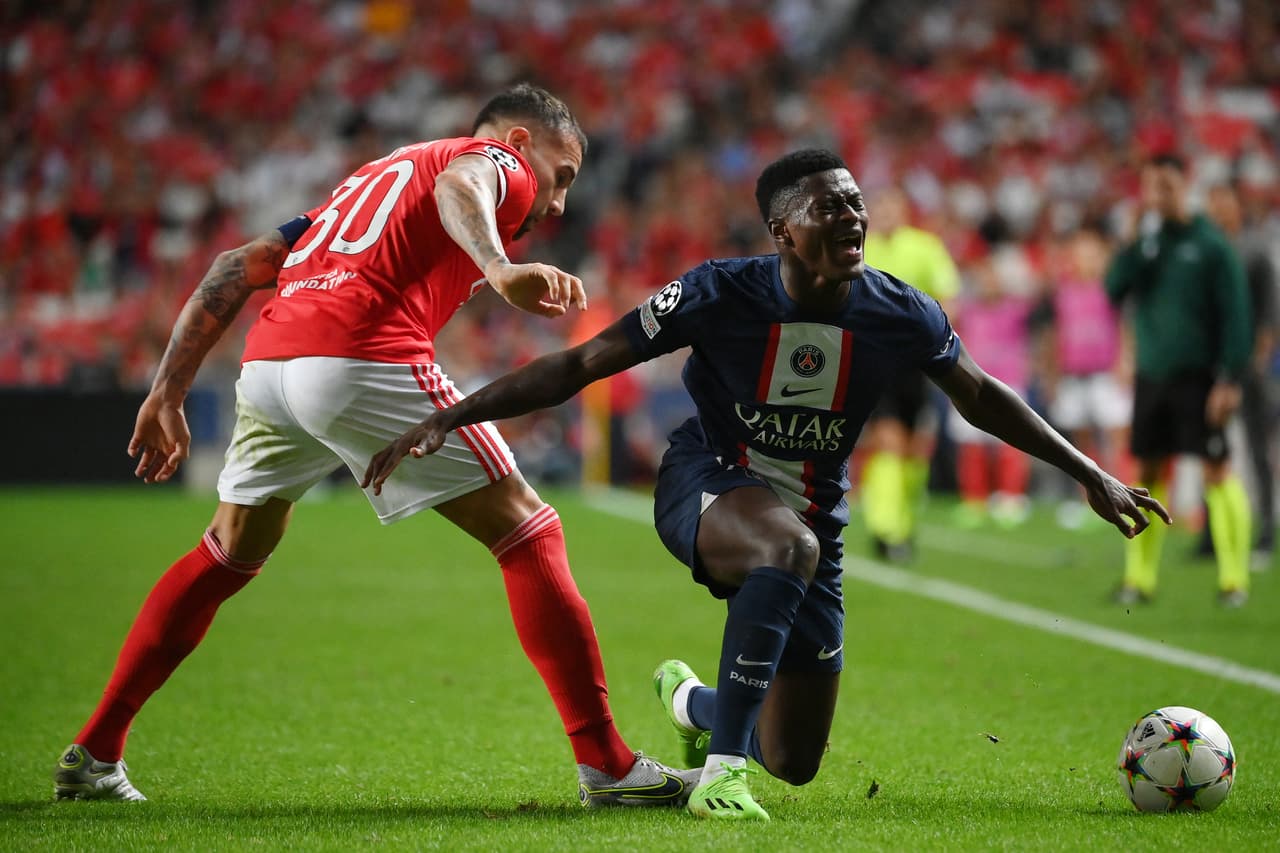 Benfica plantó cara al PSG y rescató un empate en el duelo de la Jornada 3 en la Champions League.