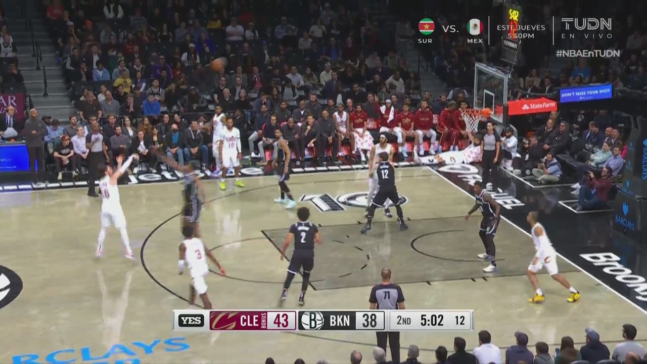 ¡No fallan! Cedi Osman convierte otro triple para Cleveland Cavaliers