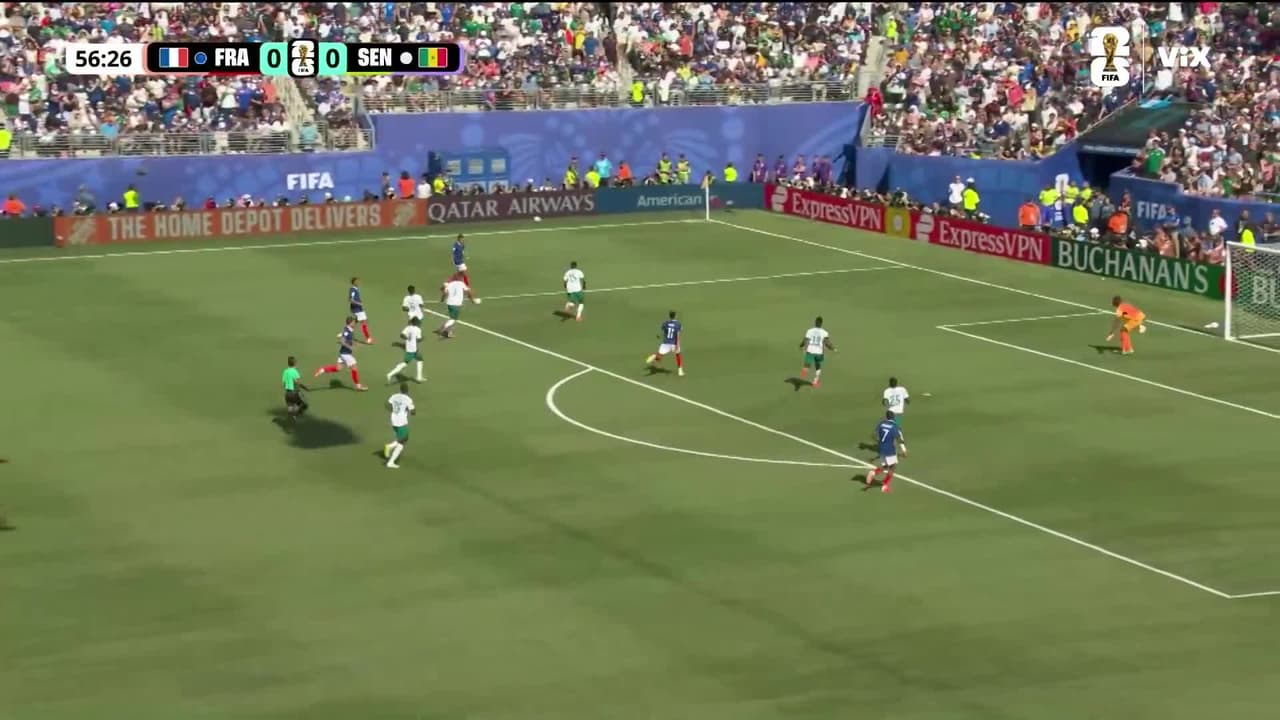 ¡Mendy está intratable! Ahora le niega el gol a Mbappé