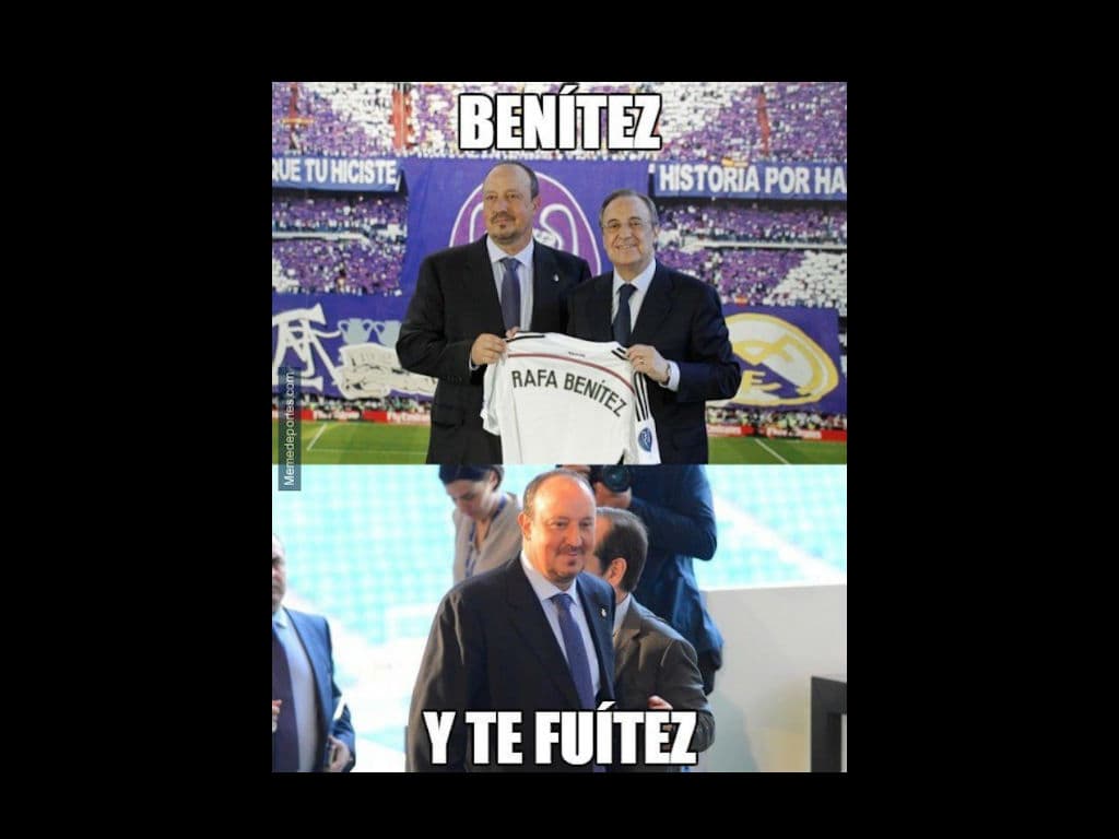 Los memes del despido de Rafa Benítez