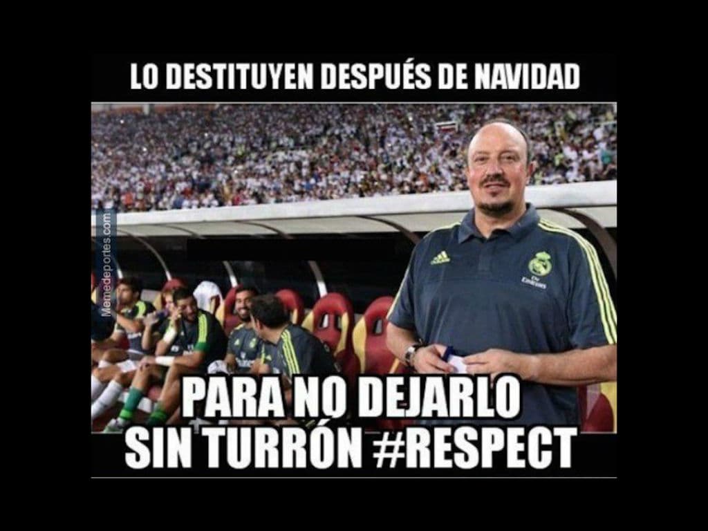 Los memes del despido de Rafa Benítez