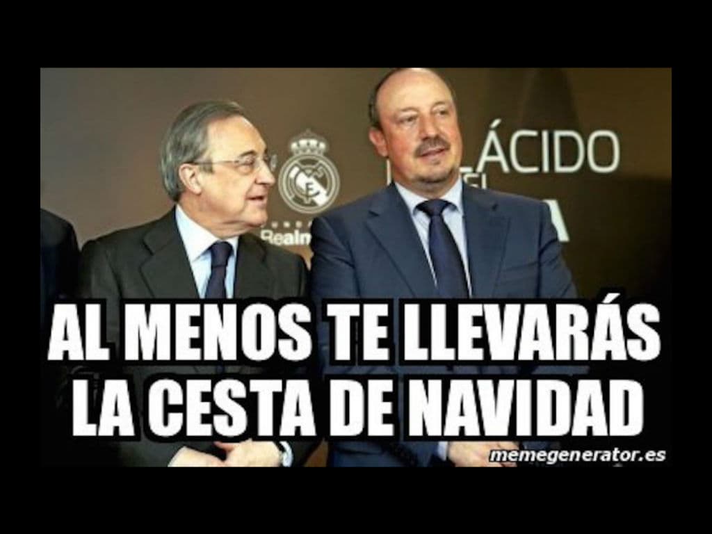 Los memes del despido de Rafa Benítez