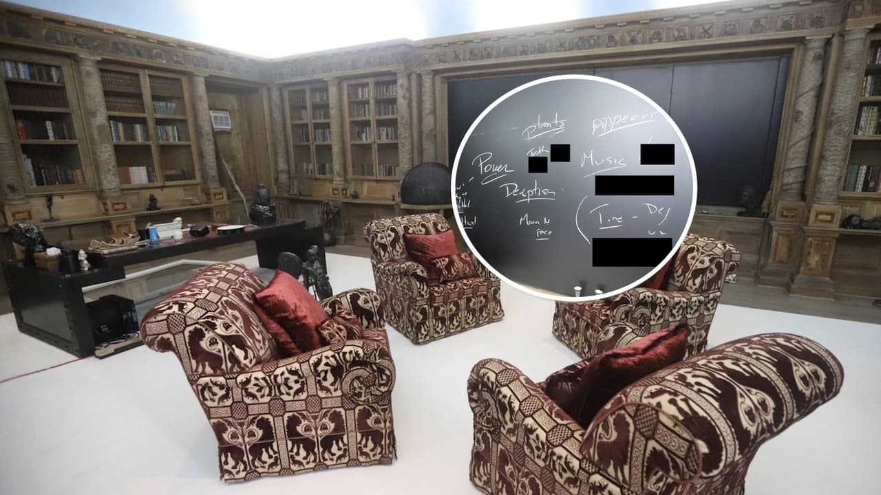 Las imágenes del interior de la casa en la isla privada de Jeffrey Epstein