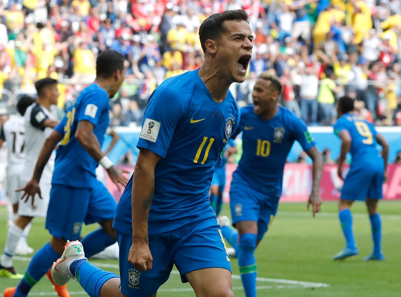 El segundo hecho más popular fue el gol en tiempo añadido de Philippe Coutinho en fase de grupos de Brasil contra Costa Rica el 22 de junio. Y eso que fue en primera ronda.