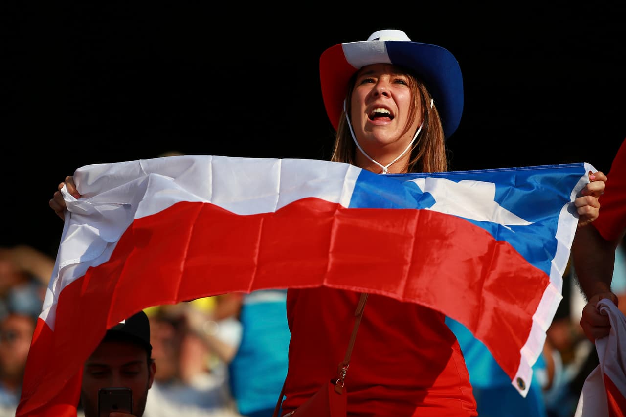 Los aficionados derrocharon pasión en la final del Argentina vs. Chile en el MetLife Stadium de Nueva York.