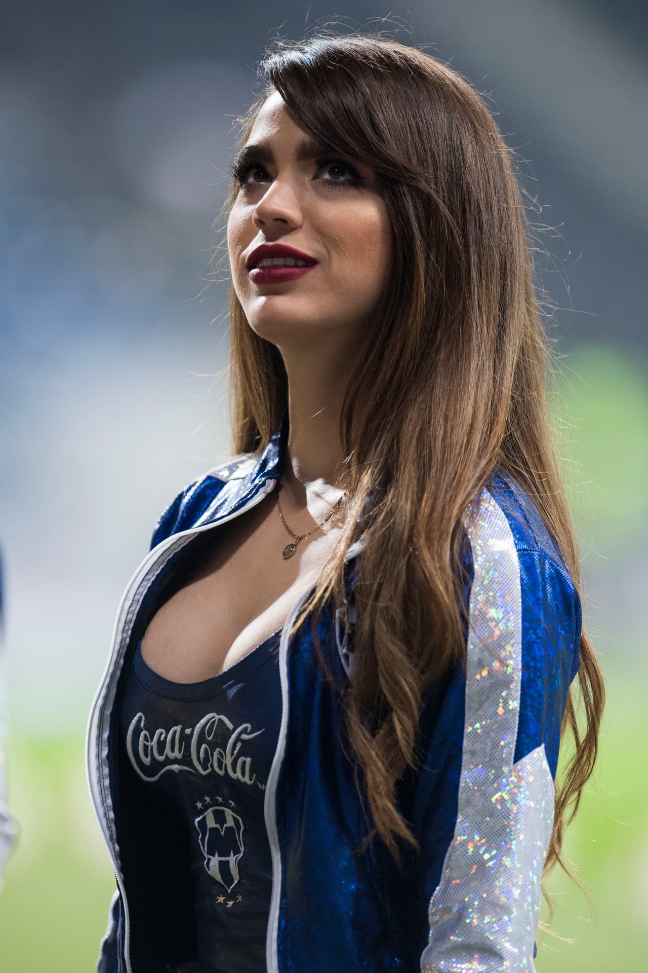 Como no podía ser de otra manera, la belleza en la final de la Copa MX se tomó el estadio BBVA Bancomer para engalanar la jornada.