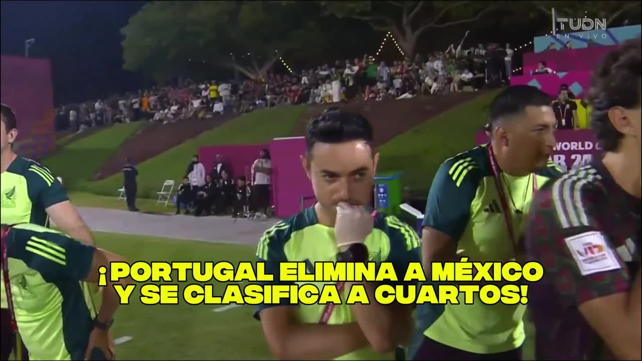 ¡México cae eliminado ante Portugal en el Mundial Sub-17!