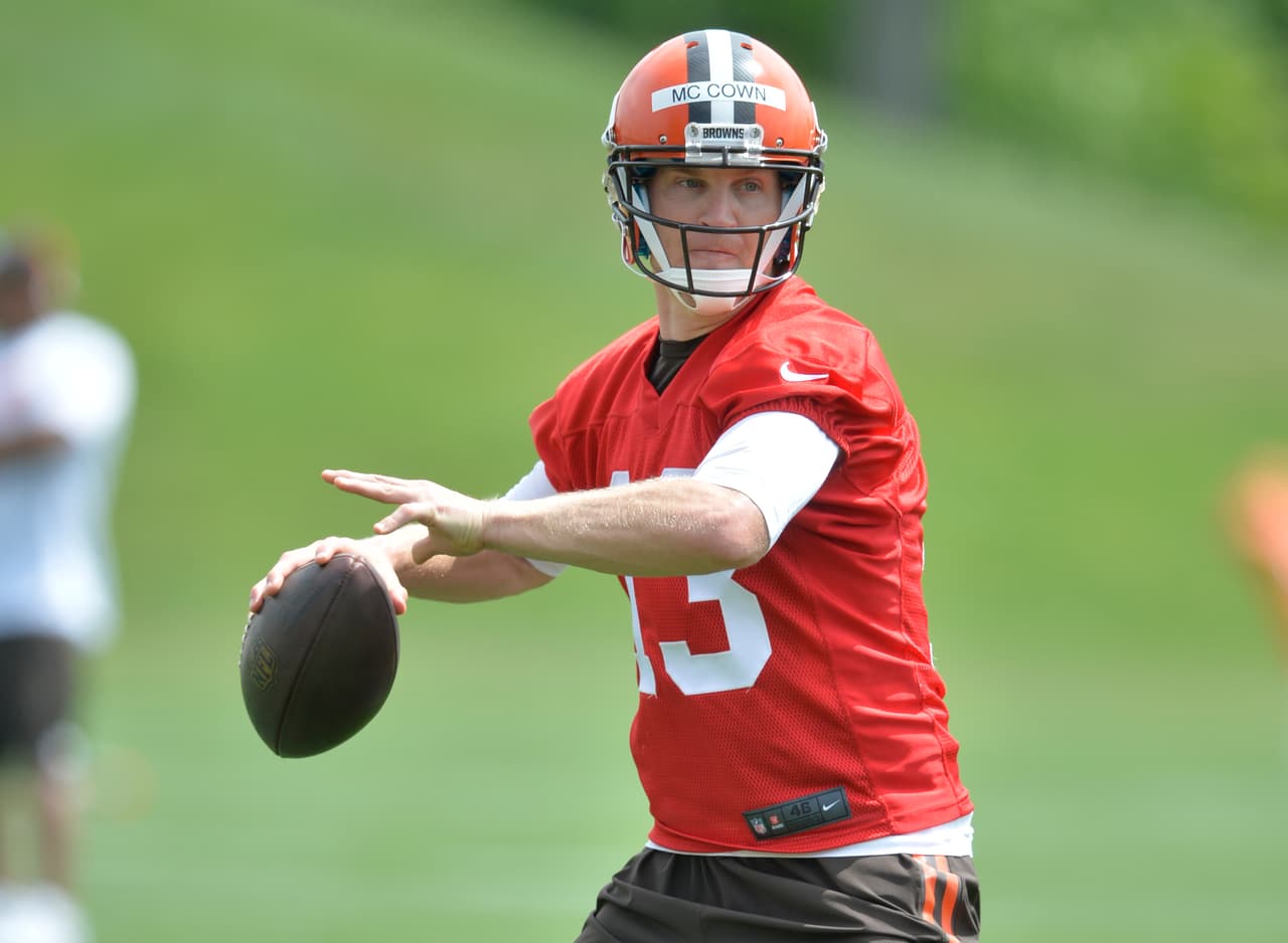 Josh McCown: Al no haber batalla por el QB titular me libero de distracciones