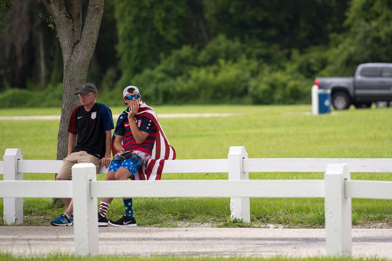 En las diferentes esquinas del país local se ve el entusiasmo de los fanáticos del Team USA.