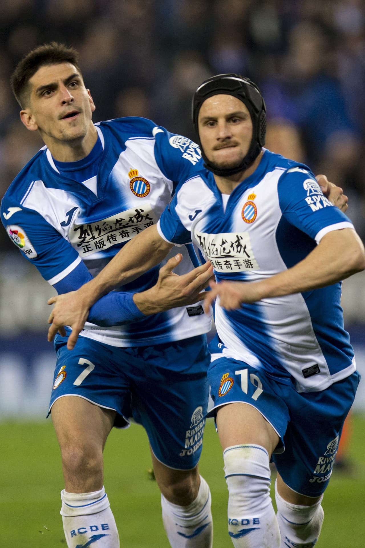 Con 21 partidos en esta temporada de La Liga, el argentino consiguio su novena anotación con el Espanyol, equipo al que llegó en el pasado mercado de verano.