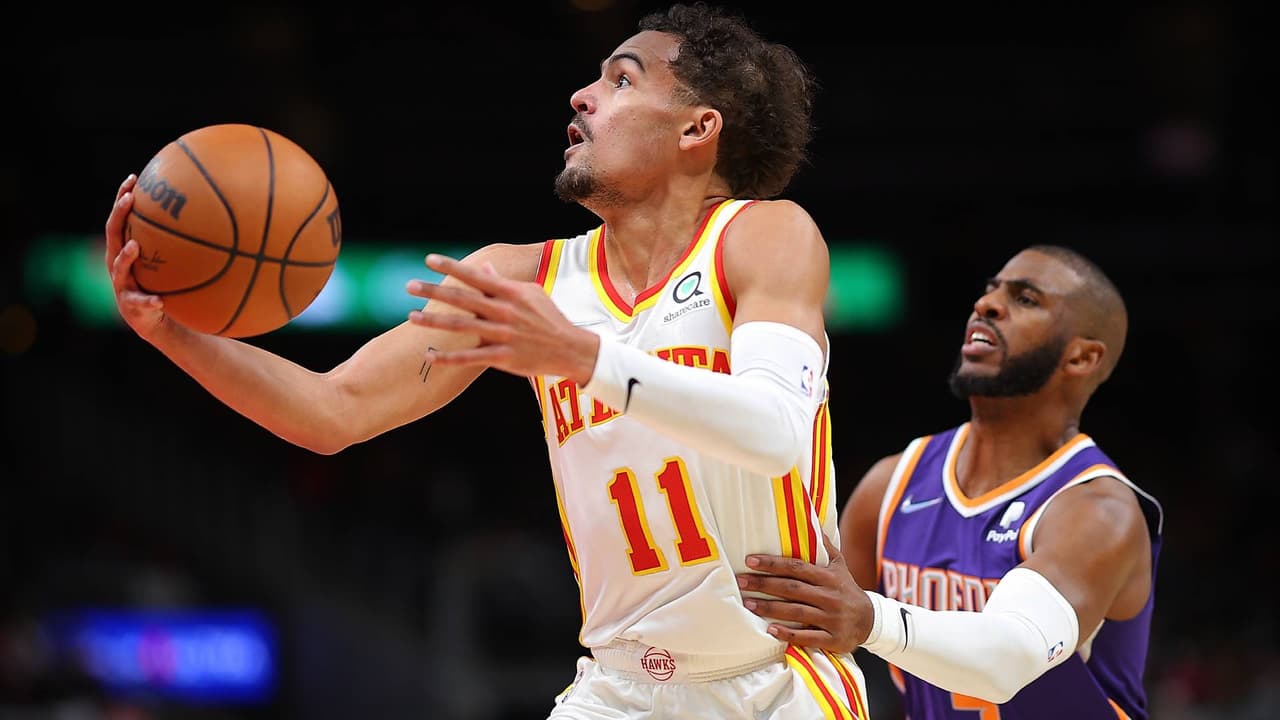 Trae Young se lució para que los Hawks derrotaran a los Suns