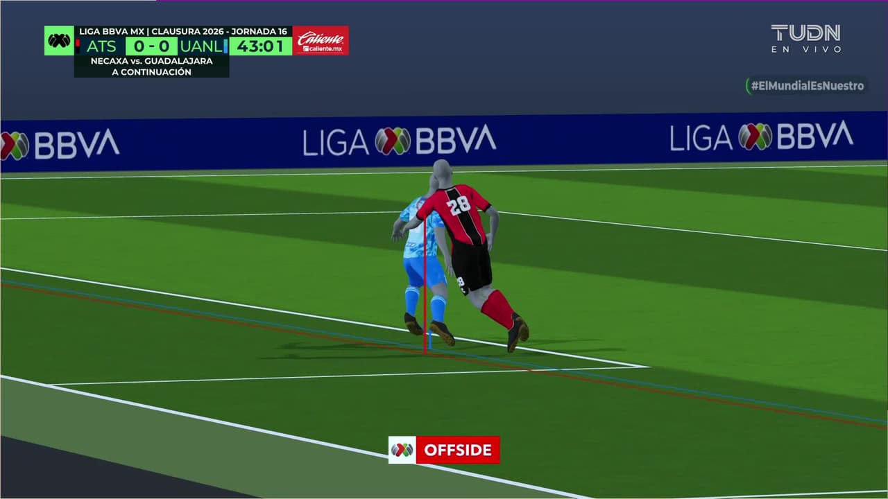 ¡Golazo enfermo anulado al Atlas! Marcan fuera de lugar y se invalida el gol