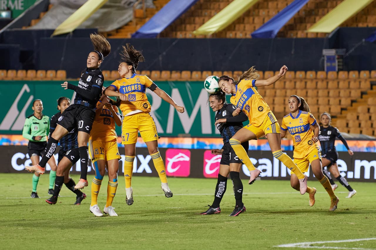 Tigres vuelve a vencer 2-0 y con un 4-0 global, las norteñas eliminan a las queretanas en las semifinales.