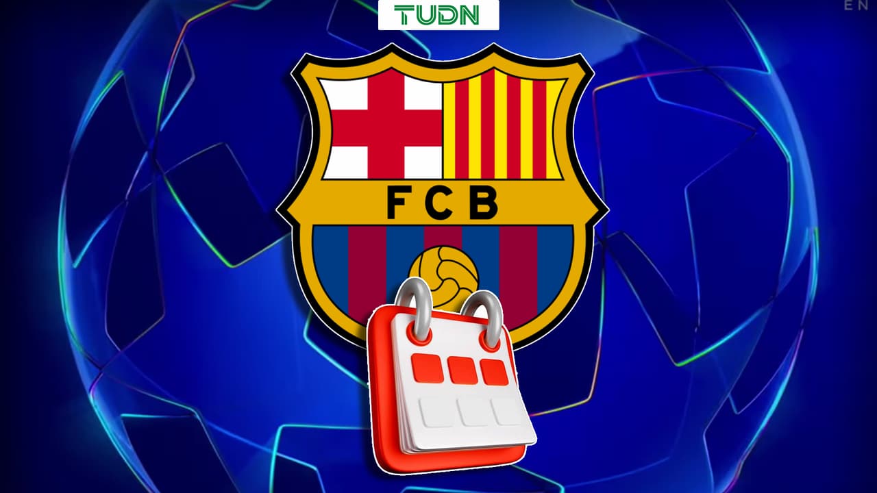 Barcelona conoce a sus rivales para la Fase de Liga de Champions League