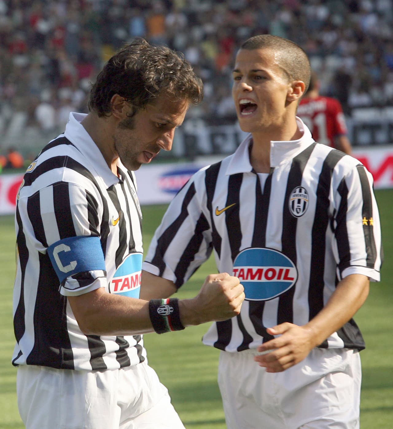 Con 20 años, Giovinco compartió desde muy joven en Juventus con grandes figuras del fútbol mundial y se hizo uno de los más queridos en el equipo.