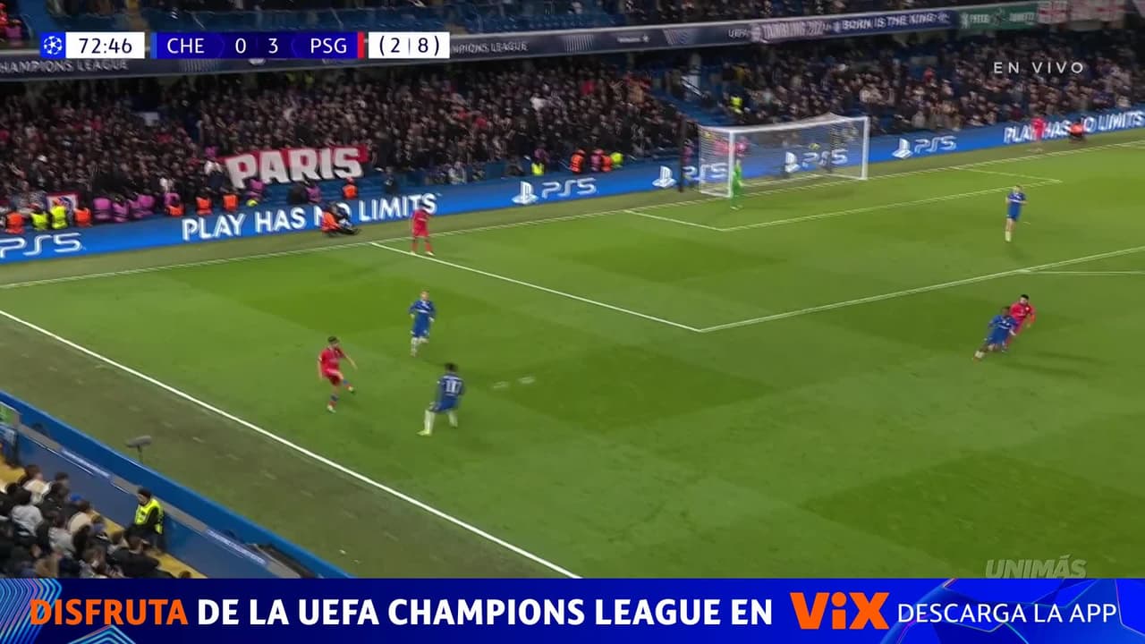 ¡Caicedo lo intenta! Chelsea se queda cerca del gol ante el PSG