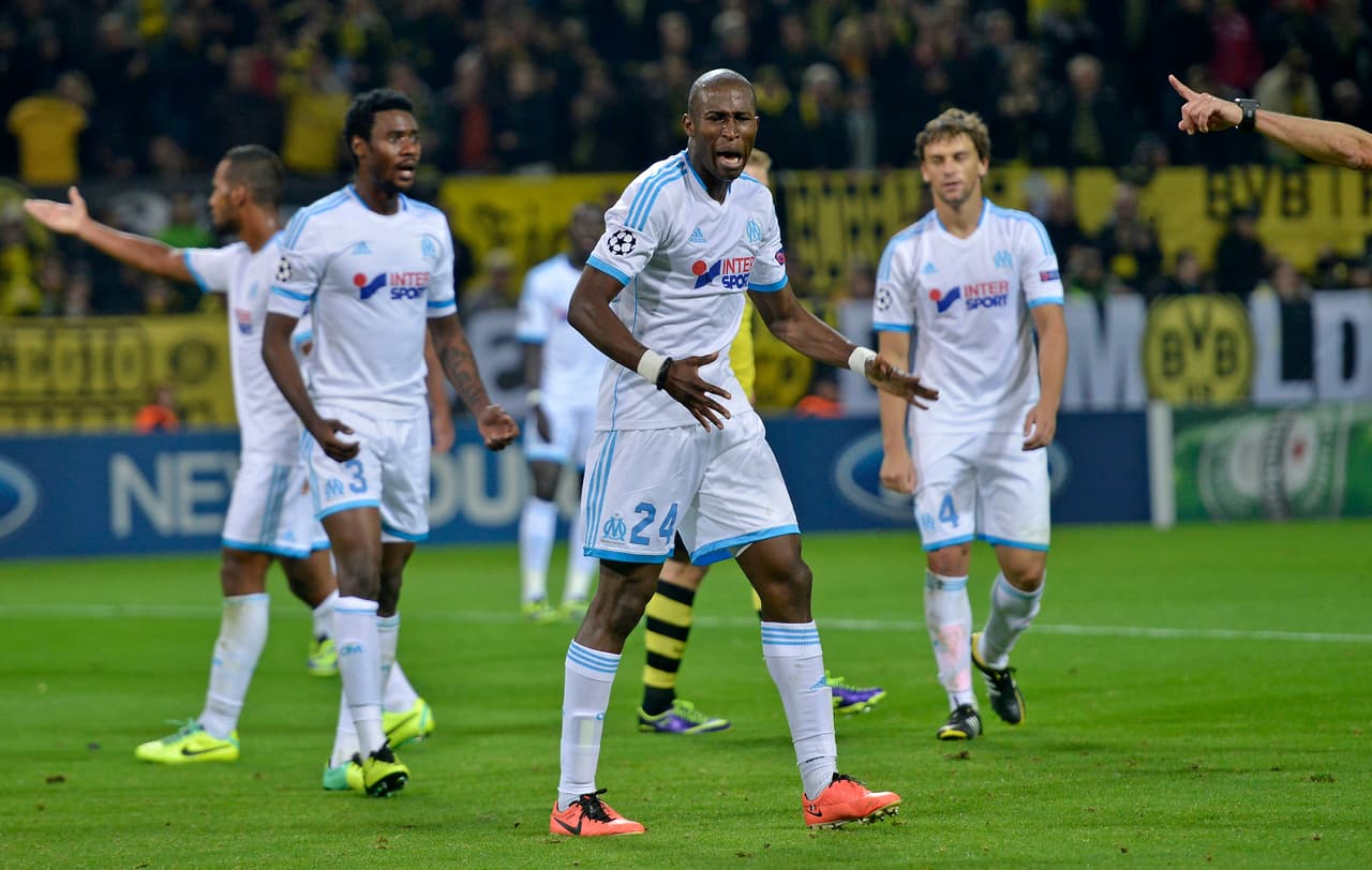 7. Marsella (Francia): 84 goles en 67 partidos de Champions League