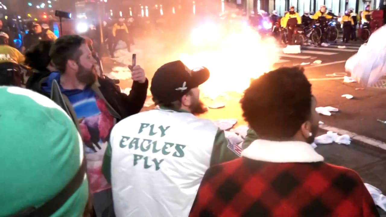 Festejo de los Eagles en Filadelfia convoca a miles de fanáticos: deja calles cerradas y 47 arrestos