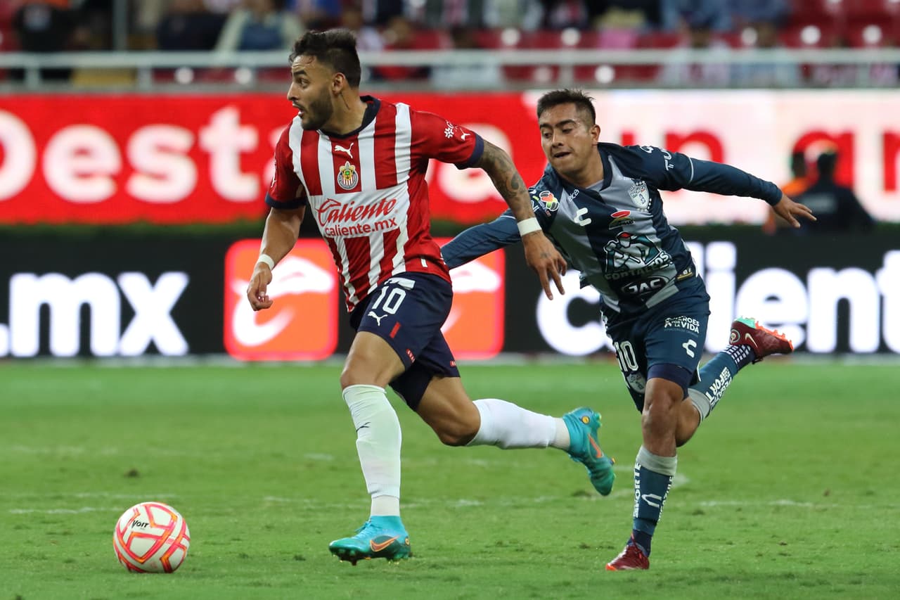 Chivas sigue sin anotar en el Estadio Akron y sin ganar en el Apertura 2022 tras empatar 0-0 ante Pachuca en la Jornada 6.