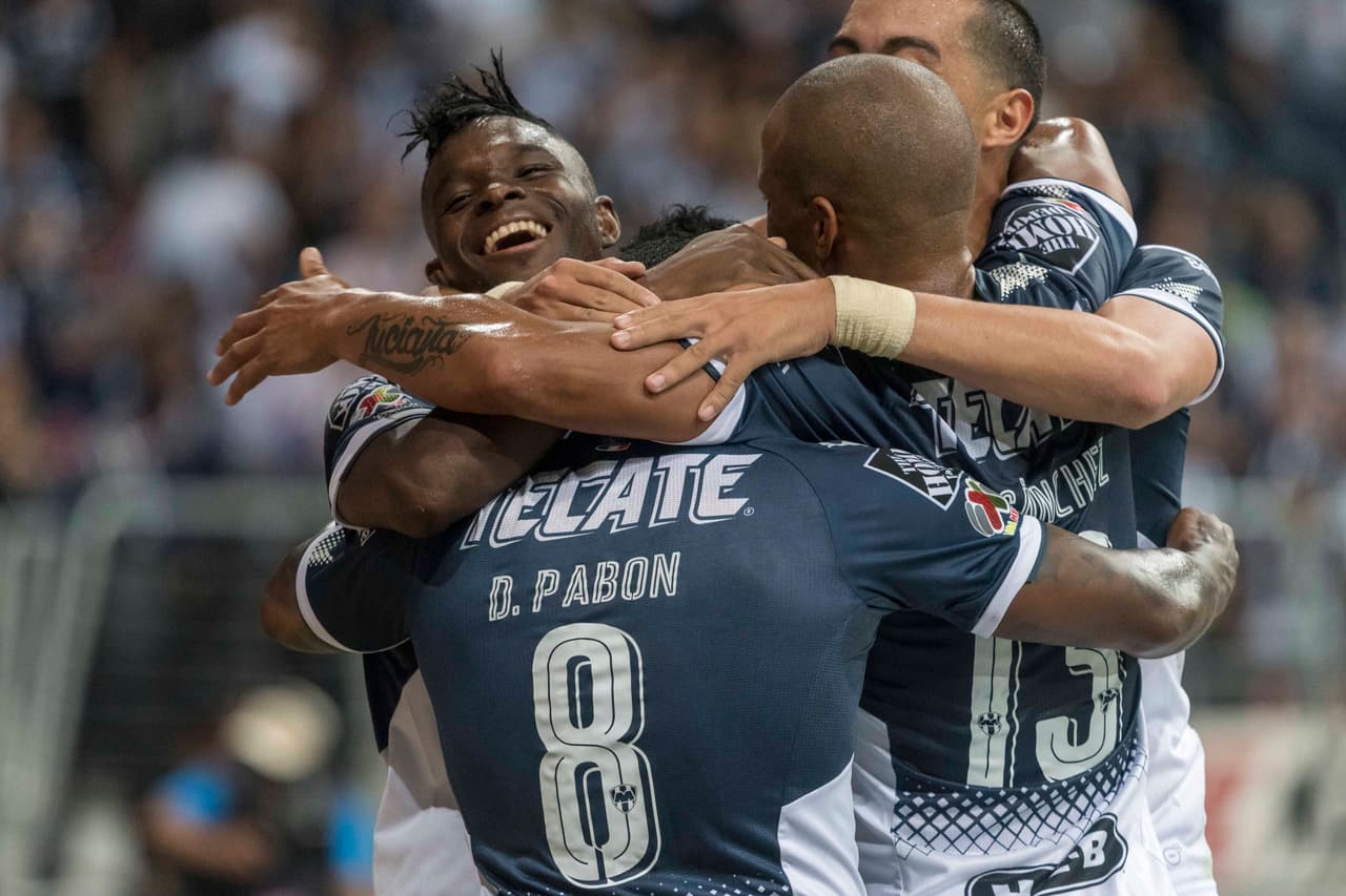 Todo es felicidad en Monterrey tras la victoria del sábado ante Pachuca.