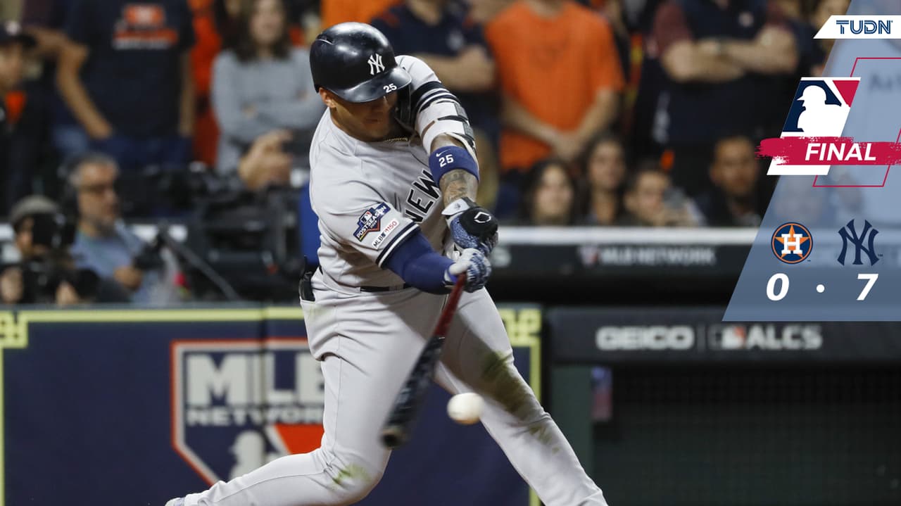 Yankees aventaja 1-0 en la Serie de Campeonato a los Astros