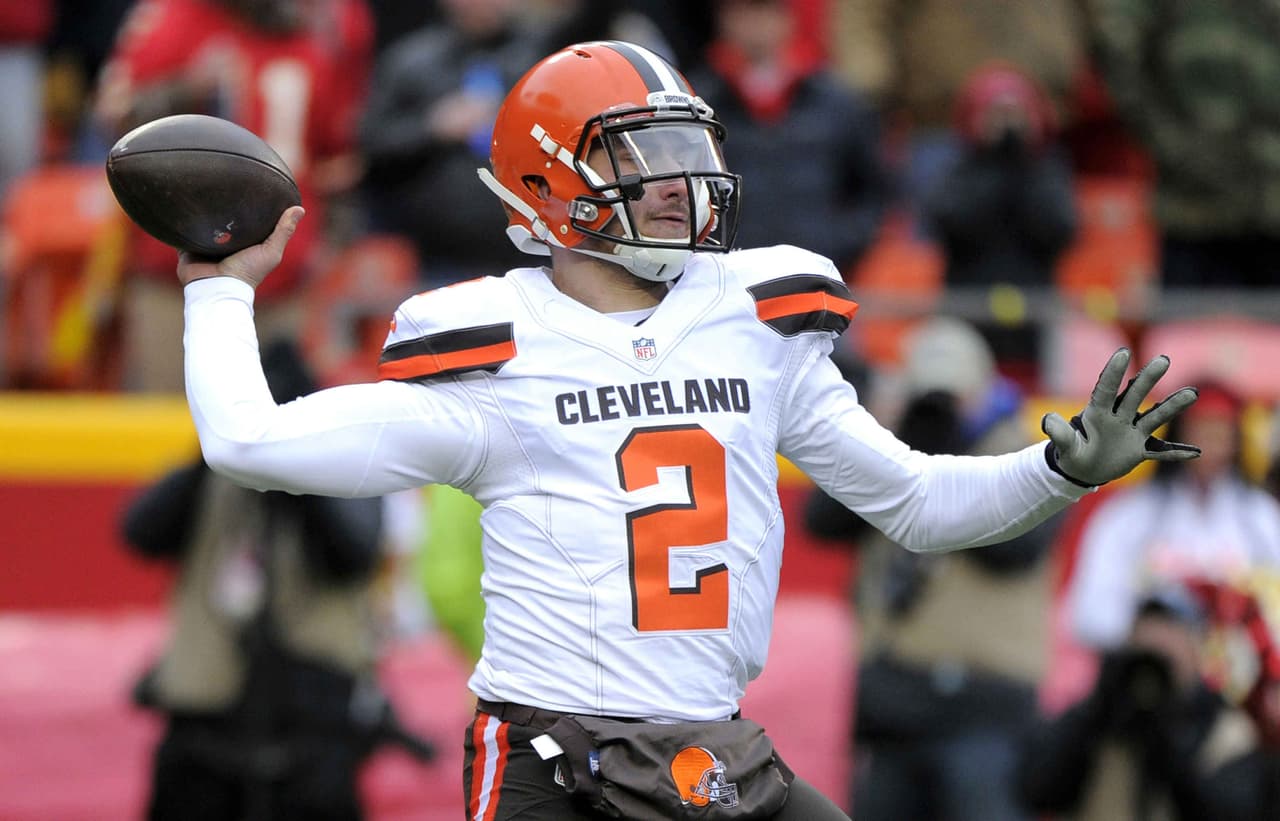 Johnny Manziel será cortado por los Cleveland Browns en marzo próximo por comportamiento