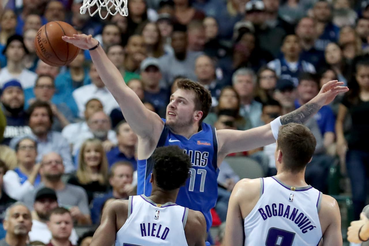 4. Luka Doncic - La temporada 2018/19 ha sido la primera del esloveno con los Dallas Mavericks, después de jugar varios años con el Real Madrid Baloncesto.