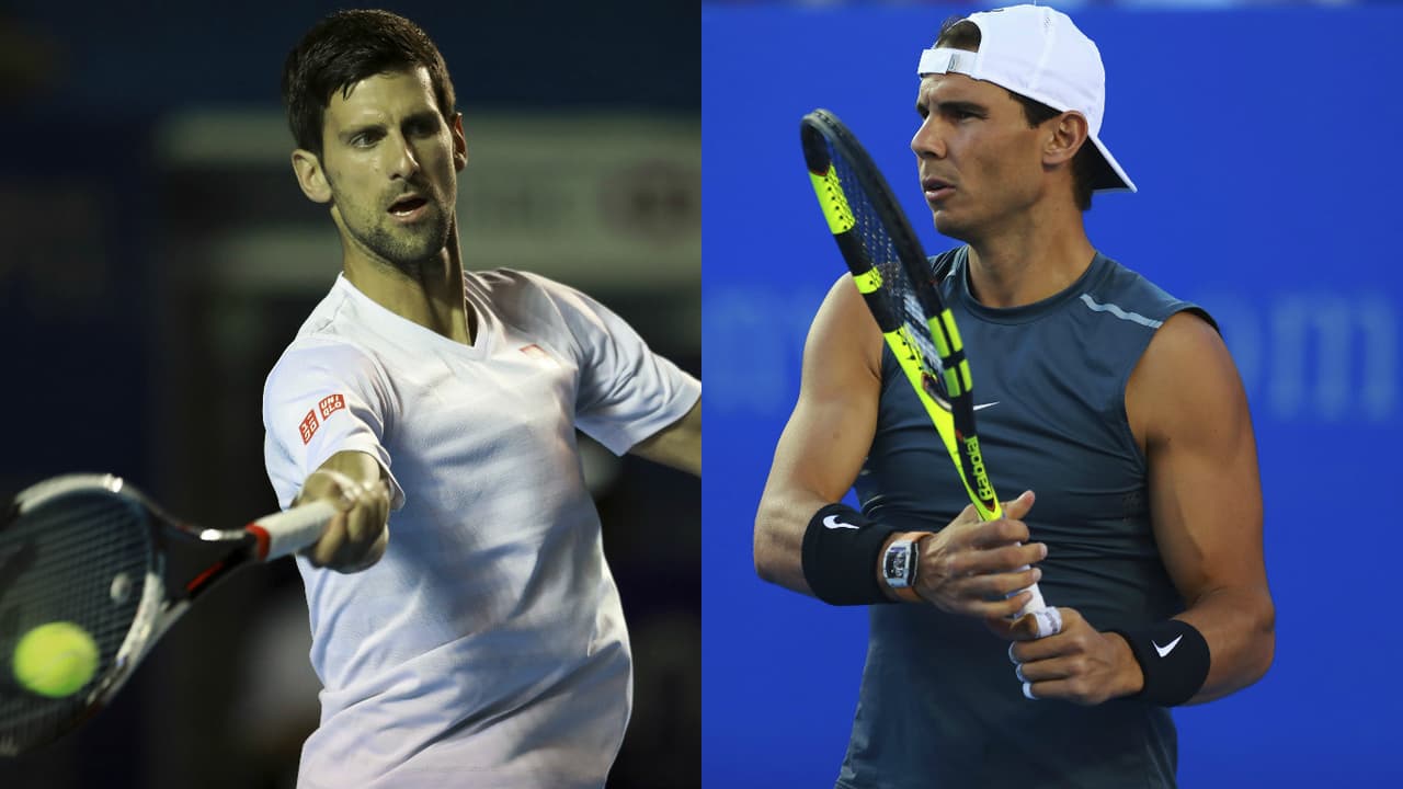 El serbio Novak Djokovic y el español Rafael Nadal realizaron sus primeras prácticas y demostraron que son las principales atracciones del Abierto Mexicano en Acapulco que tendrá a seis de los 10 mejores tenistas de la clasificación en competencia desde este lunes.