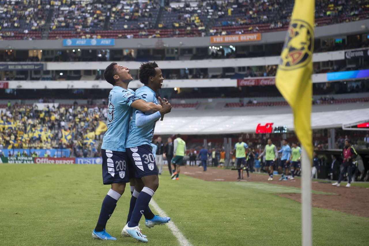 Romario Ibarra apagó los festejos del América en el último suspiro del partido.