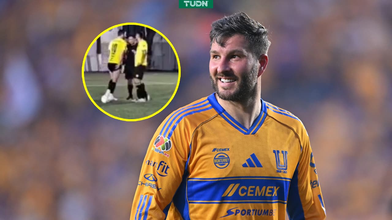 Gignac reaparece y protagoniza pelea con árbitro en partido de liga amateur