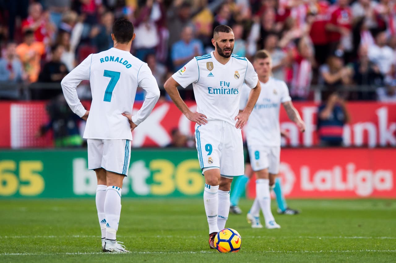 Ni Cristiano ni Benzema pudieron con el Girona.