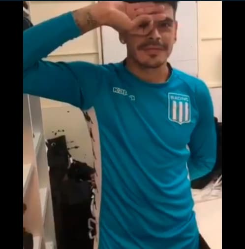 Gustavo Bou, jugador de Racing de Avellaneda, le dijo sí al Dele Alli Challenge.