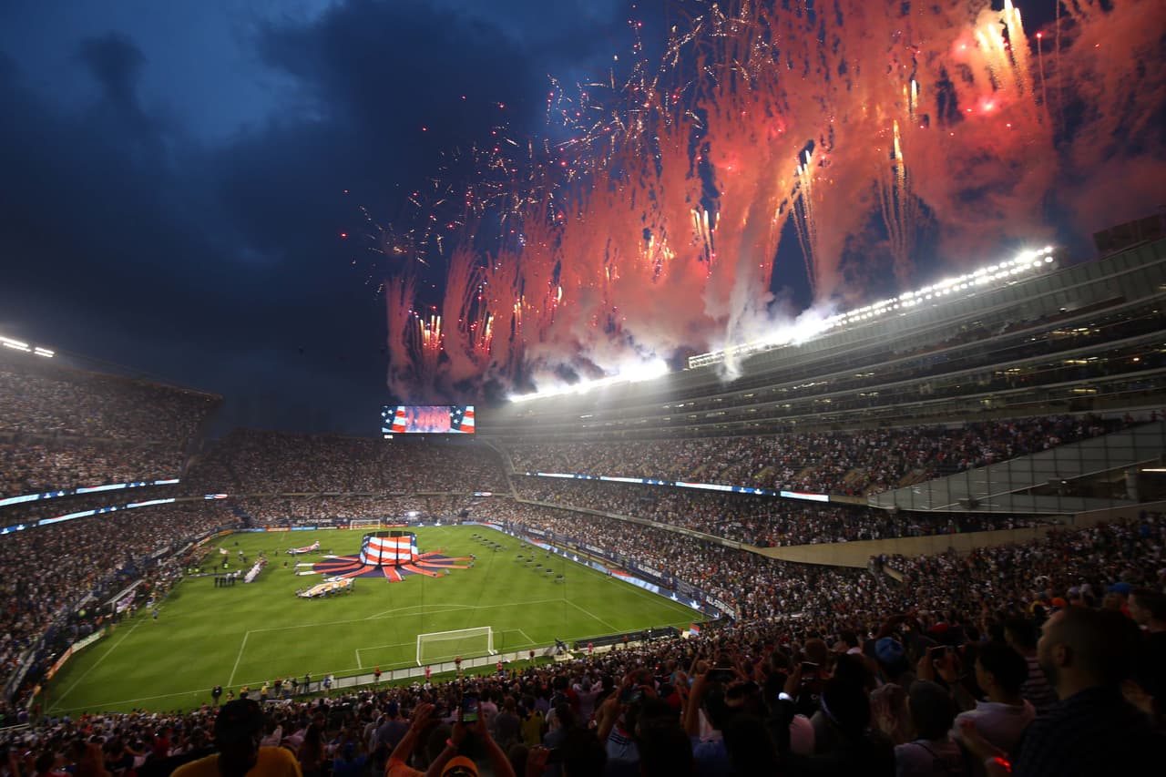 Chicago fue una fiesta. El partido finalizó 1-1, pero Real Madrid se impuso 4-2 en la definición por penales. (USA Today Images)