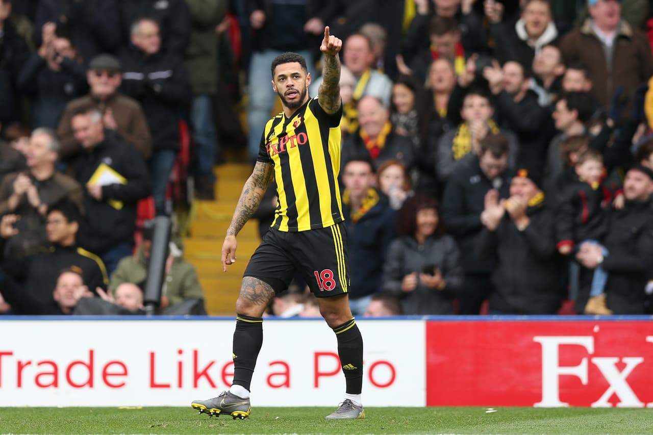 Andre Gray en Watford (2017), fichado por 20 millones 400 mil euros, unos 22 millones 887 mil dólares.