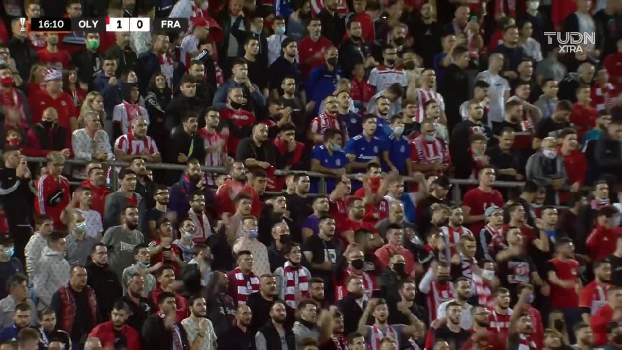 ¡Lo empató el Eintracht! Kamada puso el 1-1 ante Olympiakos