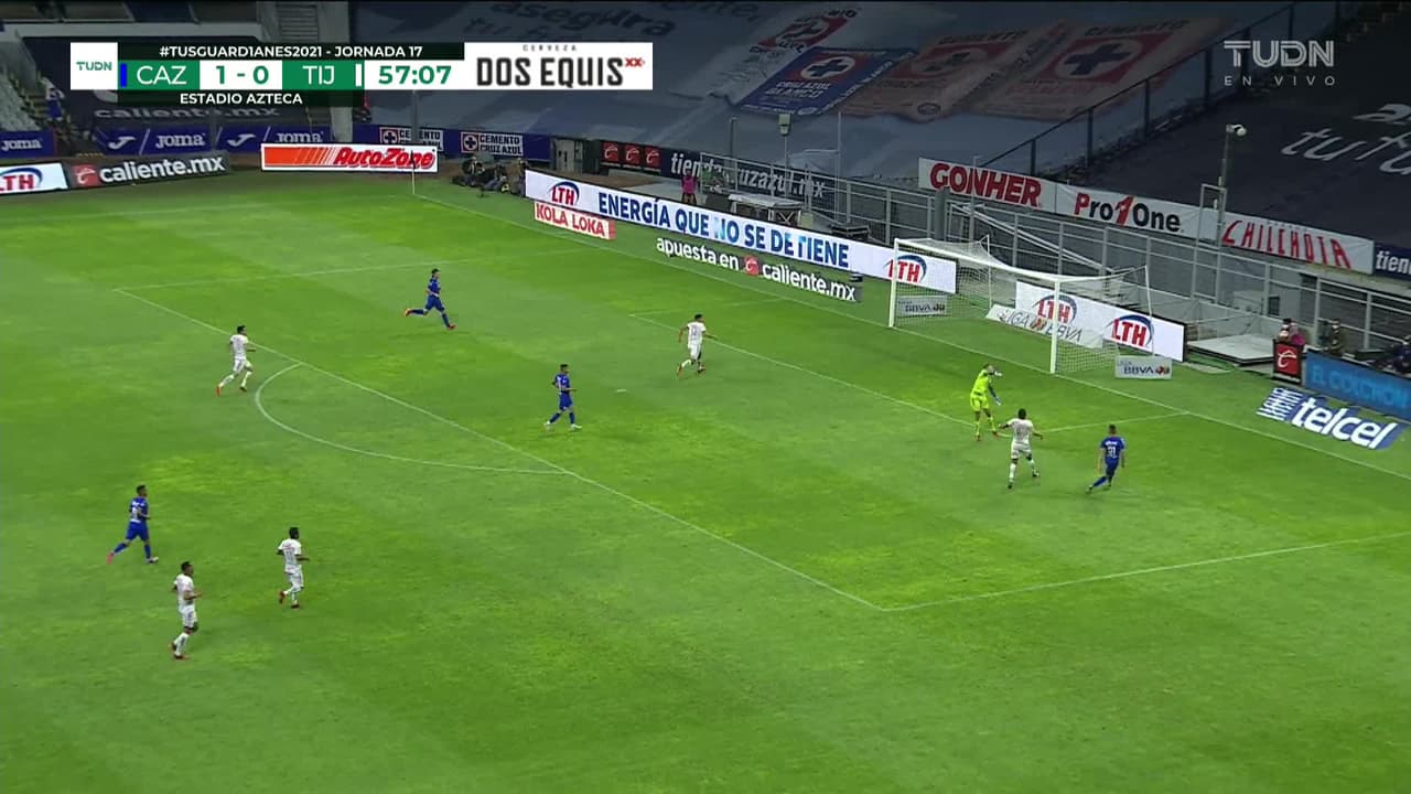 ¡TIRO ATAJADO! disparo por Jonathan Javier Rodríguez Portillo.